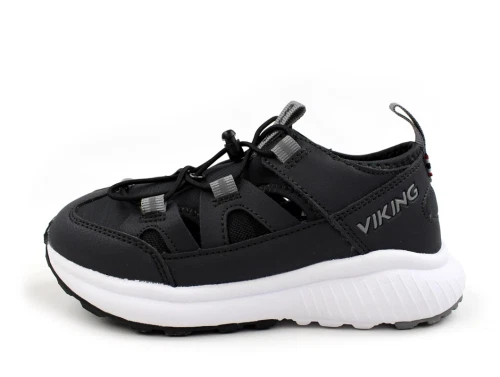 Viking black/grey sandal Aery